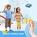 Mini Drone, Levitation UFO Drone, Hand Operated Quad Induction for Kids, Easy Controlled 2 Speed, RC Mini Handheld USB Fan, Flying Ball Toys for Boys and Girls, Tomzon A15 Blue