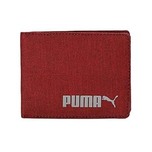 Puma Unisex-Adult Bi-Fold Wallet IND I, Chinese Red, X (5404903)