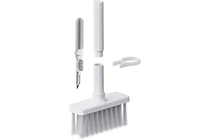 Cleaning Soft Brush Keyboard Cleaner 5-in-1 Multi-Function Computer Cleaning Tools Kit Corner Gap Duster Keycap Puller for Bl