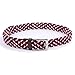 Canvas Elastic Fabric Woven Stretch Multicolored Braided Belts 2041-NA-RD-WT-S