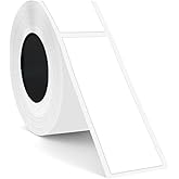 SUPVAN T50M Series Label Maker Tape, 25mm x 66mm 120 Labels/Roll Genuine Laminated Thermal Label Tape Refill, Waterproof Oilp