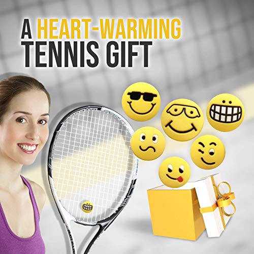 image for Alien Pros Tennis Racket Vibration Dampener (6-Pack) - Perfect Shock A