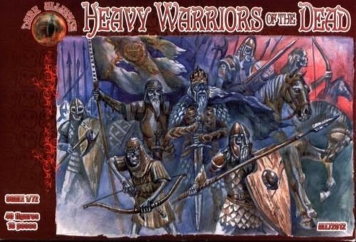PLASTIC MODEL KIT HEAVY WARRIORS OF THE DEAD 1/72 ALLIANCE 72012