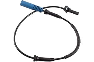 WEDOAUTO Front ABS Wheel Speed Sensor Left Right Side Fit for B-M-W X5 E53 3.0L 4.4L 4.8L 2003(from 10/03) 2004 2005 2006 Replace# 34521165572, 34526760533, 34526771704 ALS414