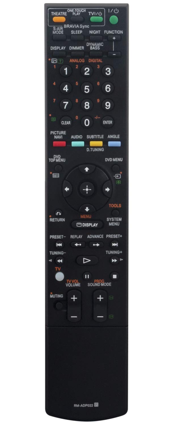 ALLIMITY RM-ADP022 Remote Control Replace for Sony Home Theather System DAV-F200 DAV-DZ860W DAVF200 DAVDZ860W