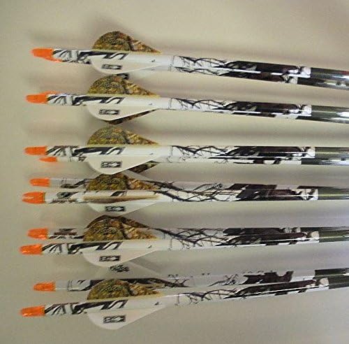 Beman ICS Percision Hunter 340 Carbon Arrows w/Blazer Vanes Mossy Oak Wraps 1 Dz.