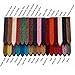 TELOSMA 6 Count Navy Blue Wax Seal Sticks with Wick for Wedding Invitation Decoration