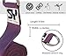 Sukhi Yoga Super Soft Yoga Strap D-Ring, Perfect Stretching, Holding Poses, Improving Flexibility Physical Therapy (Purple)thumb 3