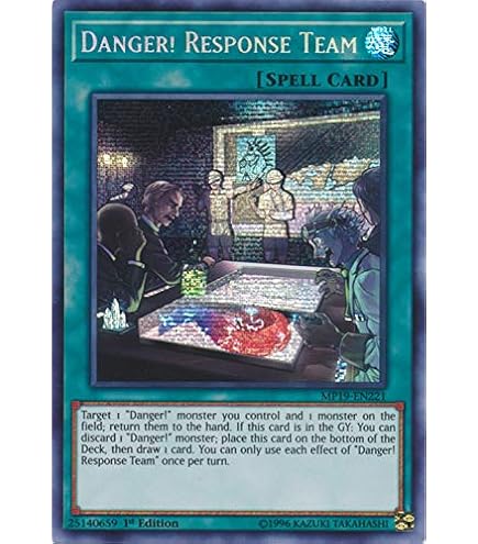Amazon.com: Yu-Gi-Oh! - Danger! Zone - CYHO-EN087 - Ultra Rare - 1st Edition 
