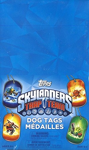 2014 Topps Skylanders Trap Team Series 3 Dog Tags Factory Sealed Box