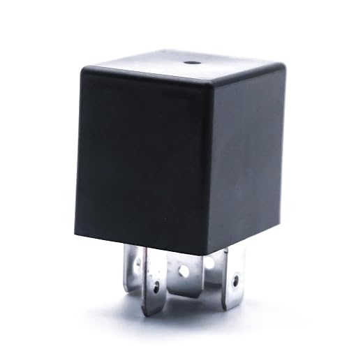 Kit De 5 Relais Automatiques 30A 12V 4 Broches – Pour Pompe à Carburant, Ventilateur, Etc. - 5