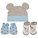 Disney Newborn Baby Boys’ Take Me Home Layette Gift Set: 3D Ear Hat, Socks and Mitten: Mickey Mouse, Winnie The Pooh, Size 0-3 Months, Mickey