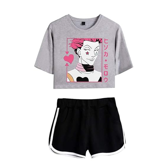 Buy Hisoka Crop Top And Shorts Hunter X Hunter Anime Hisoka Cosplay Shirt Pants Manga Active Sweatsuits Women Teen Girls C Grayblack M At Amazon In Buy Hisoka Crop Top And Shorts Hunter X Hunter Anime Hisoka Cosplay Shirt Pants Manga Active Sweatsuits Women Teen Girls C Grayblack M At Amazon In