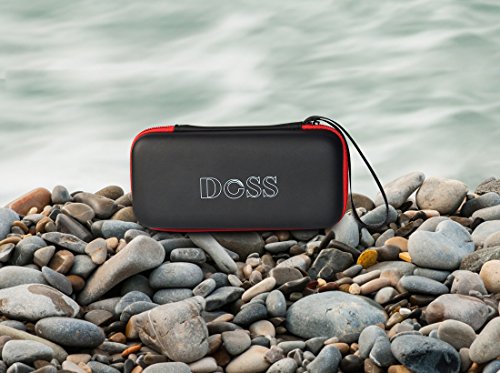 DOSS Speaker Case, UtechSmart Premium PU Leather Shockproof Waterproof Carrying EVA Case Cover Storage Pouch Bag for DOSS Bluetooth Speaker - Thumbnail 6