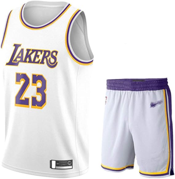 lakers white jersey shorts