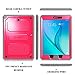 Fintie Shockproof Case for Samsung Galaxy Tab A 8.0 (Previous Model 2015), Rugged Unibody Dual Layer Hybrid Full Protective Cover for Tab A 8.0 SM-T350/P350 2015(NOT Fit 2017/2018 Version), Magenta