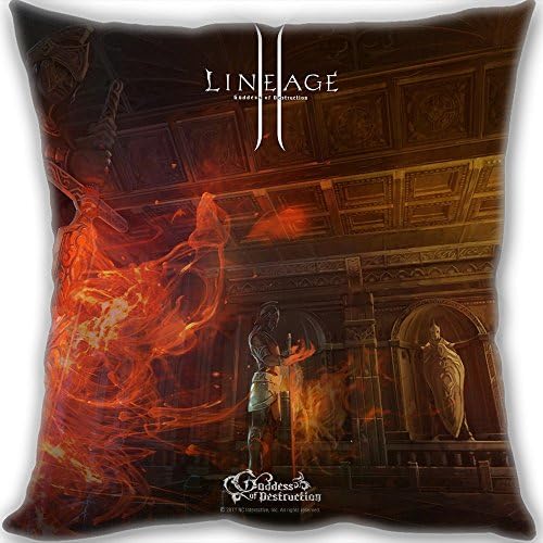 Customize Lineage II sofa Cushion for Leaning on of Cartoon Pillow,Pillow inner is included