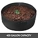 Mophorn 5-Pack 400 Gallon Plant Grow Bag Aeration Fabric Pots with Handles Black Grow Bag Plant Container for Garden Planting Washable and Reusablethumb 3