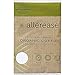 AllerEase Organic Cotton Pillow Protectors, Standard/Queen, Beige Cream/White 2 Count