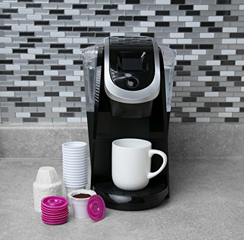Disposable Cups for Use in Keurig 2.0 Brewers - 50-2.0 Cups, Lids, and Filters - Use Your Own Coffee in 2.0 K-Cups - Thumbnail 3