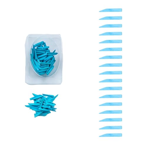 thumbnail image 2 of Dental Composite Contoured Wooden Wedges – Interdental, Disposable, 1.3*1.5*11mm (100pcs?) 2 of 3