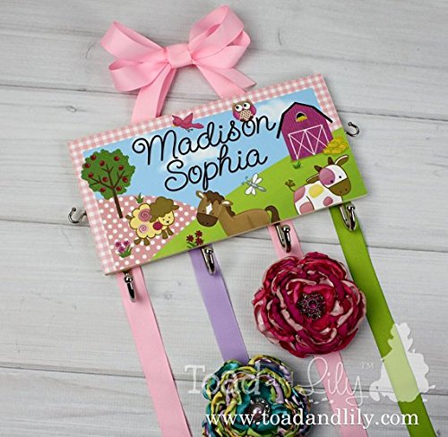 hair bow and headband holder