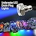 Tidal Wake IP68 Underwater 1/2in Standard Boat Drain Plug LED Light, Brilliant Underwater Lighting in Minutes! No Holes to Drill!