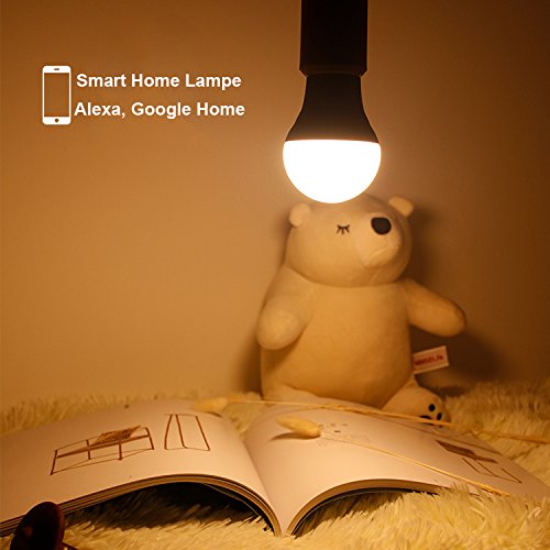 MagicLight WiFi Smart Light Bulb, Soft White (2700K), 60w Equivalent Dimmable Sunrise A19 Smart Light Bulb, No Hub Required, Compatible with Alexa & Google Home Assistant