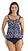 Mazu Swim Bandeau Ruffle Tankini Women's Swimsuit with Mid Waist Brief (8-16)