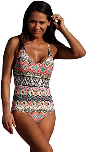 UjENA Gypsy Dip One-Piece Swimwear - Size: 6