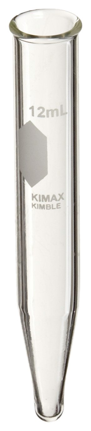 Kimax 45194-12 Glass Conical Bottom 12mL Heavy-Duty