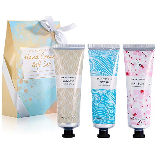 Hand Cream Gift Set, Spa Luxetique 12oz Hand Cream for Women, Cherry