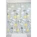 iDesign Daizy Fabric Shower Curtain for Master, Guest, Kids', College Dorm Bathroom, 72