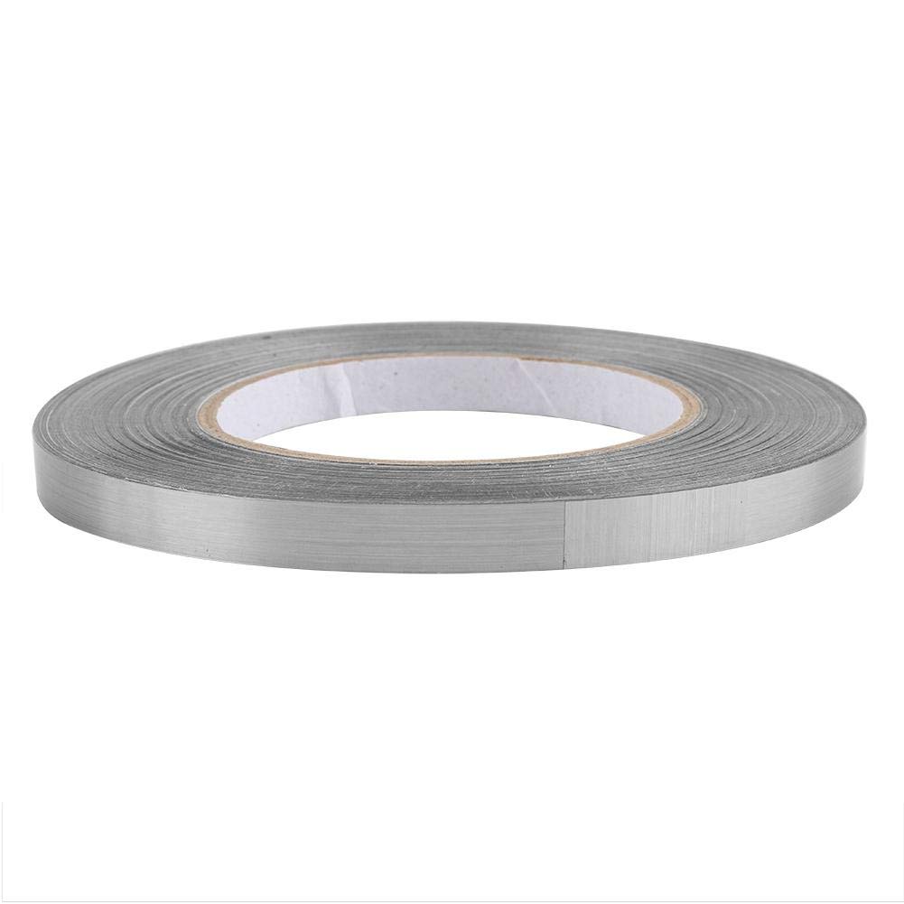 Foil Room Floor Crevice Line Sticker Self-Adhesive Glitter Ground Sticker Tile Decoration for Home Art Decor(1CMx50M-Silver)