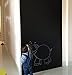 Moyishi Large Chalkboard Decal Black Wall Sticker Adhesive Paper (24''x79'')