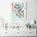 Paint with Diamonds Kit Diamond Dotz Kits Art for Adults Diamond Art, Full Drill (Owl)