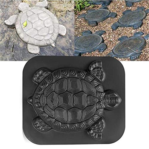 Jocestyle Stepping Stone Mold DIY Turtle Path Maker Mold Garden Path Stone Molds Concrete Cement Mold