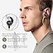 YIEASY Bluetooth Wireless Headphones, 4.1 Magnetic Earbuds Rechargeable with Built in Mic/Volume Control, Best Sweatproof Sports Earphones in Ear Headset for Gym Running(Black)