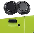 FSYHKJ 2PCS Keyhole Covers Security Door Lock Key Hole Protection Trim for Suzuki Jimny 2019 2020 2021 2022 2023 2024 2025 Exterior Accessories
