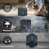 RockSeed Cross Line Laser Level LV1 Self-Leveling 360° Horizontal Vertical view 6