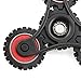 RayCue Hand Spinner Fidget Toy High Speed Bearing ADHD Focus EDC Finger Gears Stress Relief Toy for Adults or Kids Red