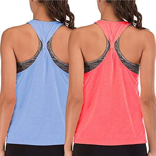 Racerback Athletic Tank Yoga Shirt 