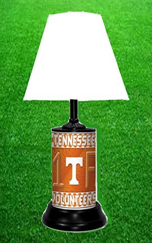 Tennessee Volunteers NCAA Desk/Table Lamp with White Shade