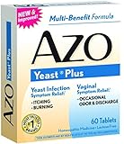 AZO Yeast Plus Tablets 60 ea (Pack of 2)