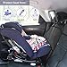 2 Pack Car Seat Protector, Hippih Infant Car Seat Protector, Waterproof Thickening Padding with Elastic Strap