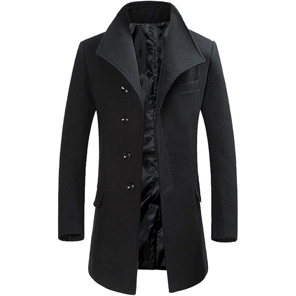 SWJGLITTR Men's Slim Fit Jacket Male Lightweight Casual Stand
