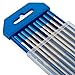 Midwest Tungsten Service TIG Welding Tungsten Electrodes 10-Pack (Blue - 2% Lanthanated Tungsten (WL20/EWLa-2), 1/8