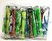 100 Pieces Large Long Individually Wrapped Black Diamond D Dream Hookah Hose Sanitary Bag Of Plastic Jumbo Mouth Tips Shisha Land,100 Count (Pack of 1)