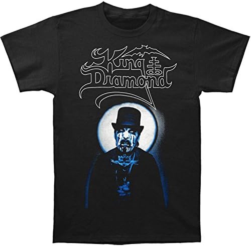 JJlinge King Diamond Men39;s Moon T-shirt Black Large
