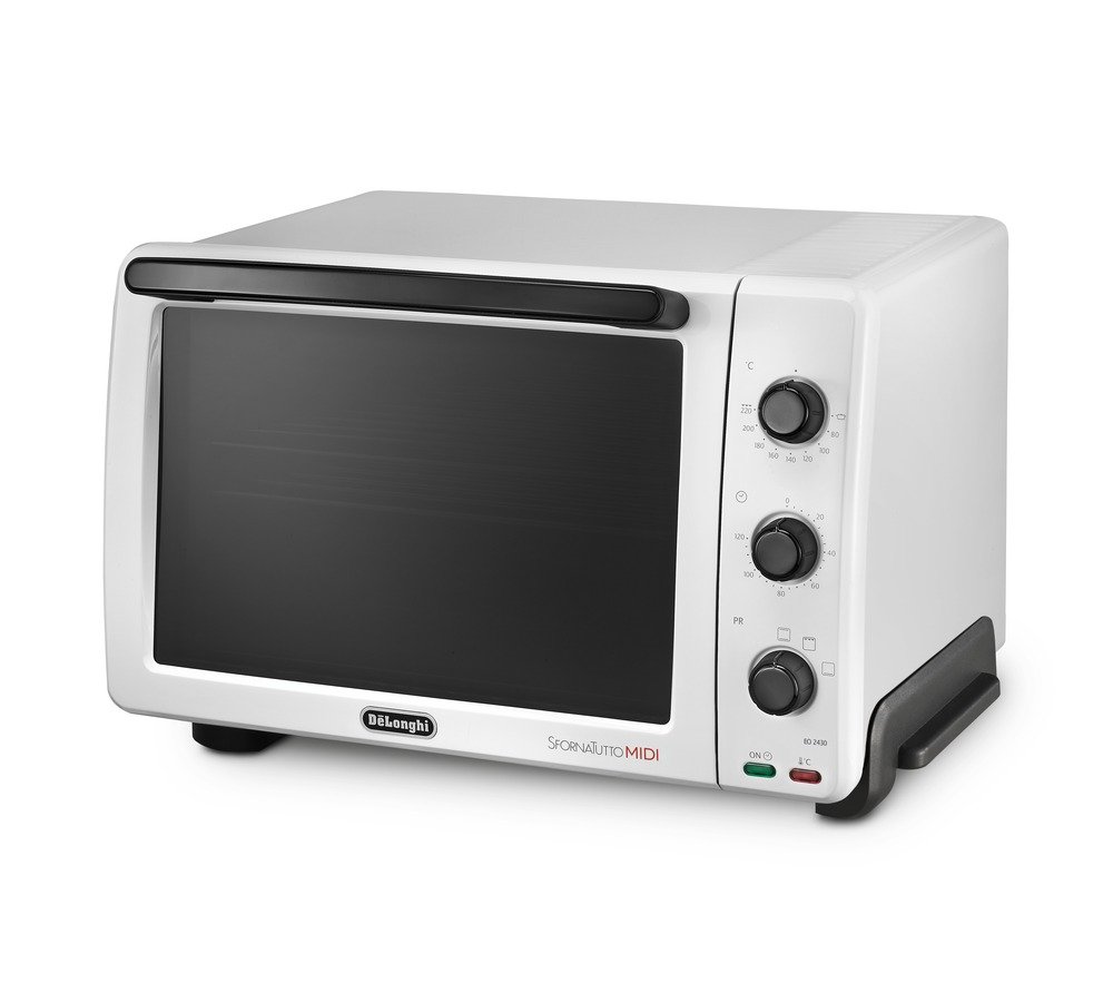 DeLonghi EO 2430 - Horno eléctrico, 1800 W, 24 L, blanco: Amazon ...